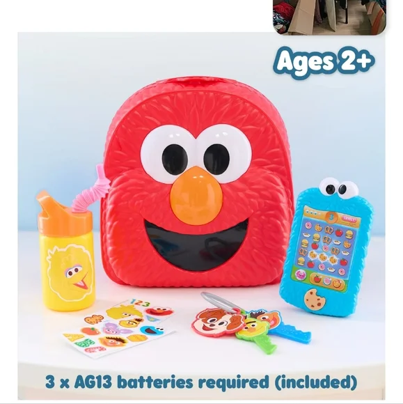 Sesame Street Have A Sesame Day 7-piece Bag Set, Dress Up Pretend Play, Kids Toy - Picture 14 of 16